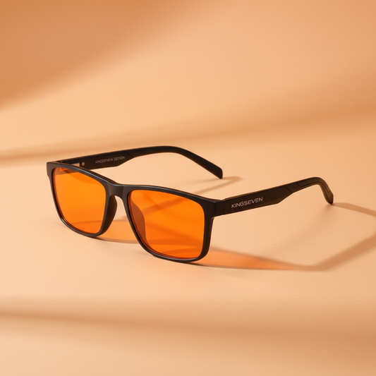 Okulary KINGSEVEN przeciw niebieskiemu światłu – chronią wzrok i poprawiają komfort pracy